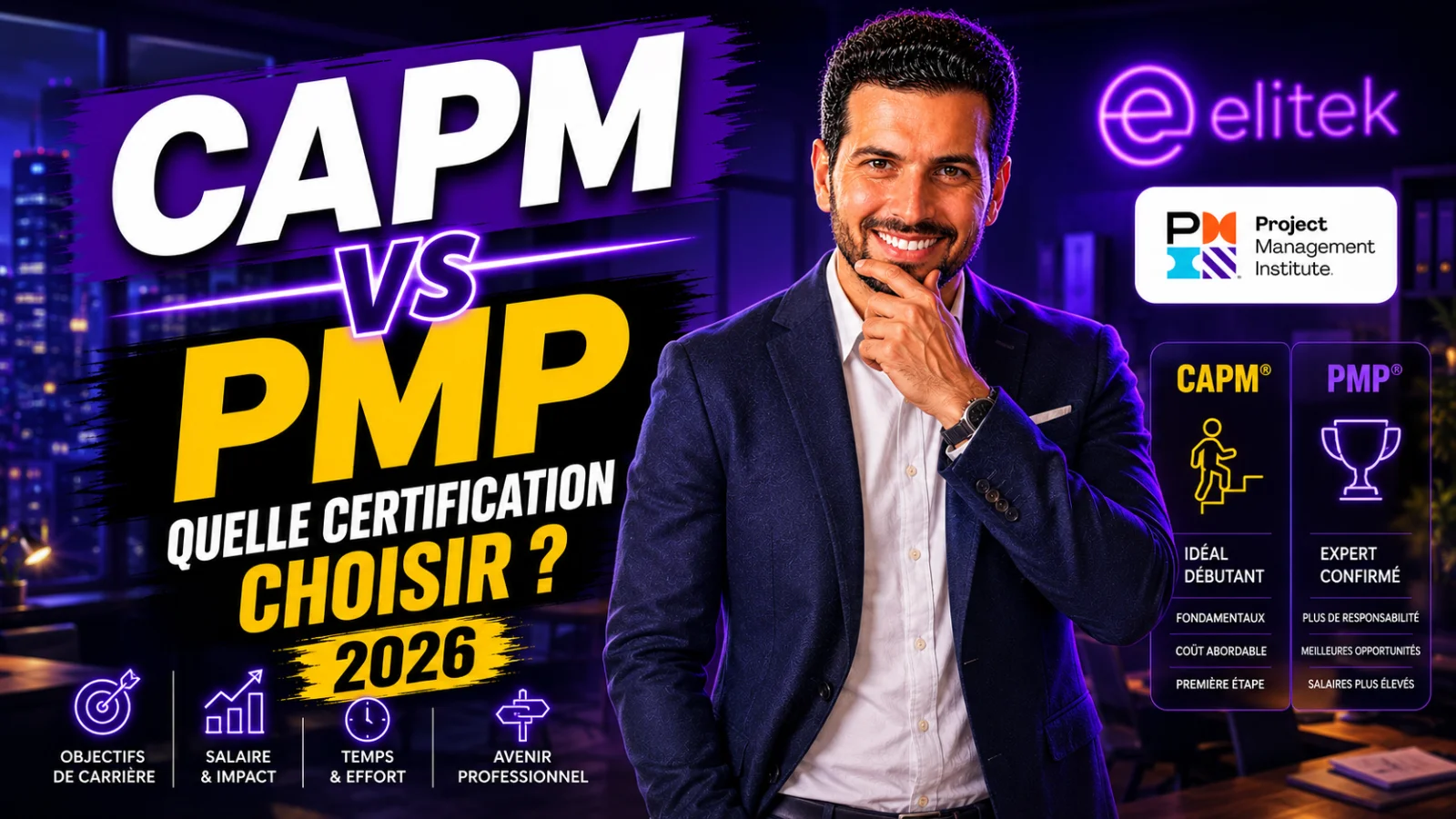CAPM vs PMP en 2026 : quelle certification PMI choisir