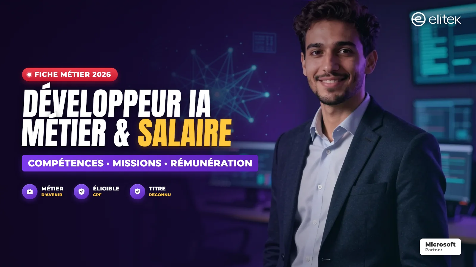 Devenir développeur IA en 2026 : métier, compétences, salaire