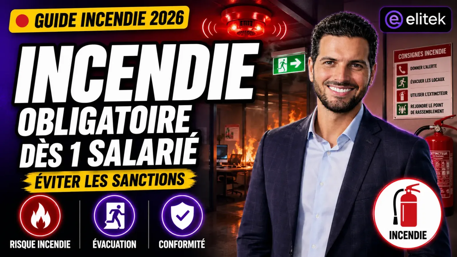 Formation incendie en entreprise : ce que dit le Code du travail