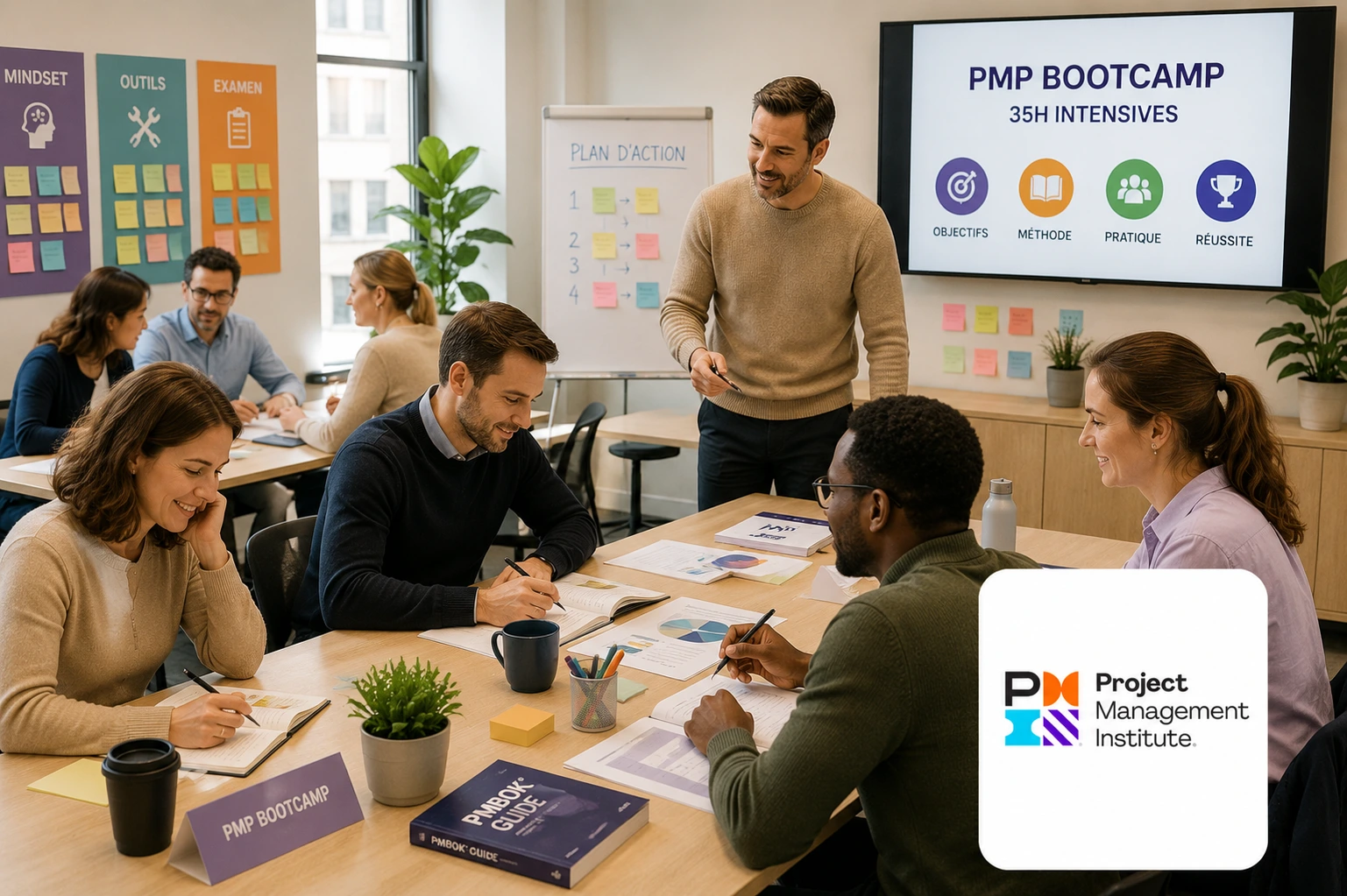 Formation PMP intensive bootcamp 35h en France 2026