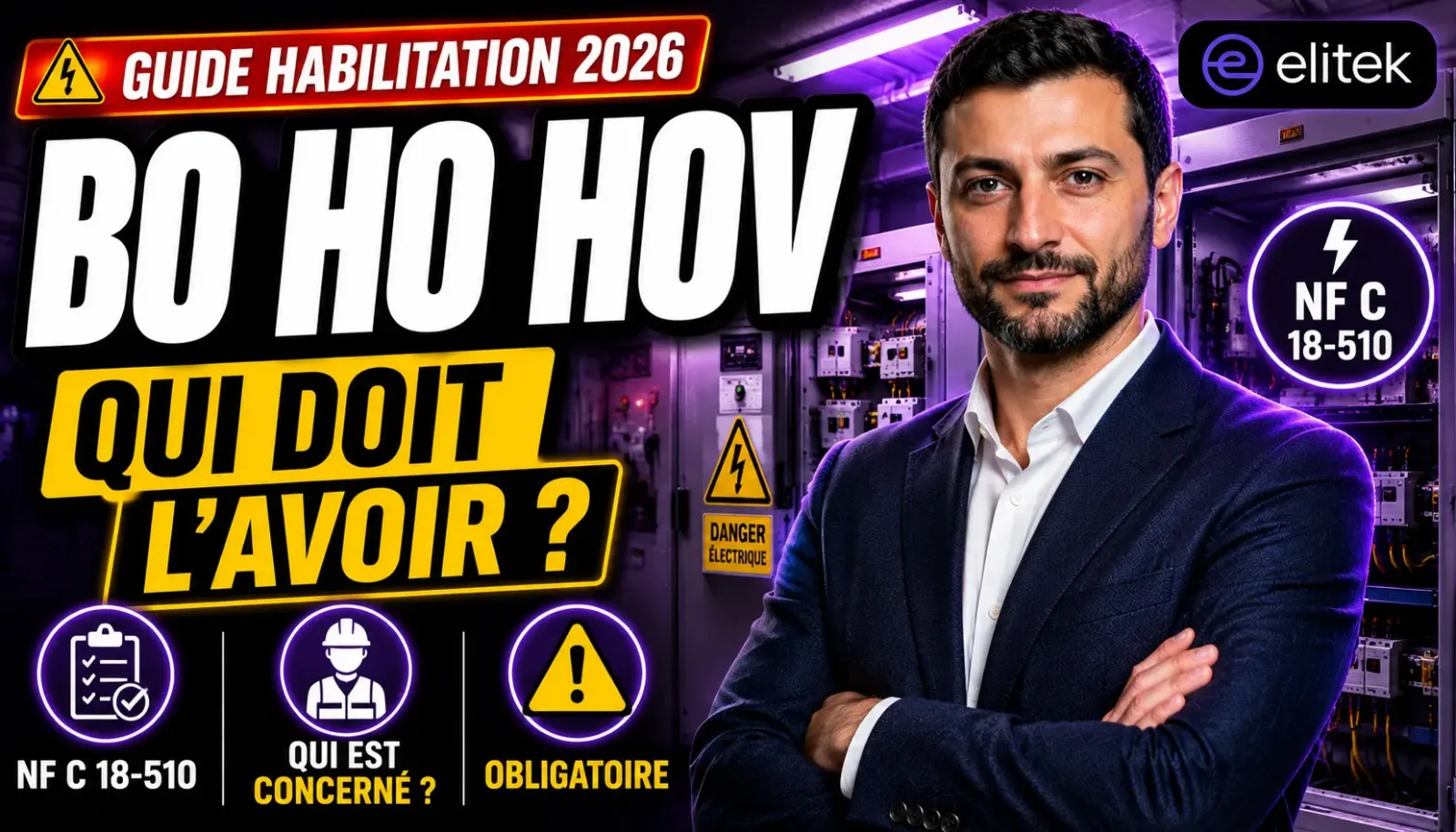 Habilitation B0 H0 H0V : pour qui, validité, recyclage 2026