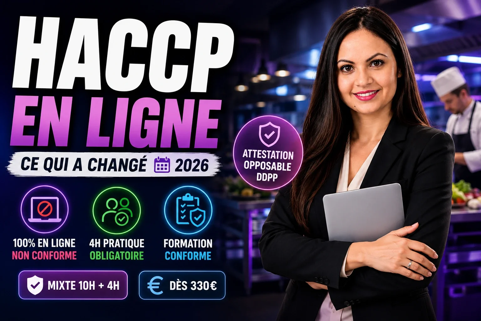 HACCP en ligne : conformité après l'arrêté du 12 février 2024