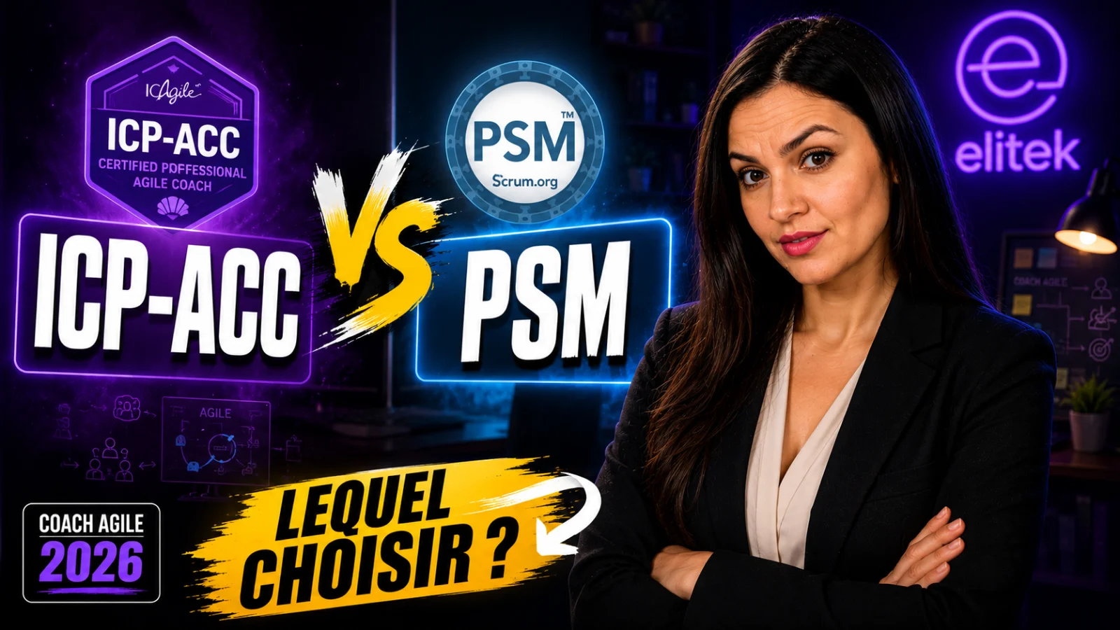 ICP-ACC vs PSM : quelle certification Coach Agile choisir en 2026