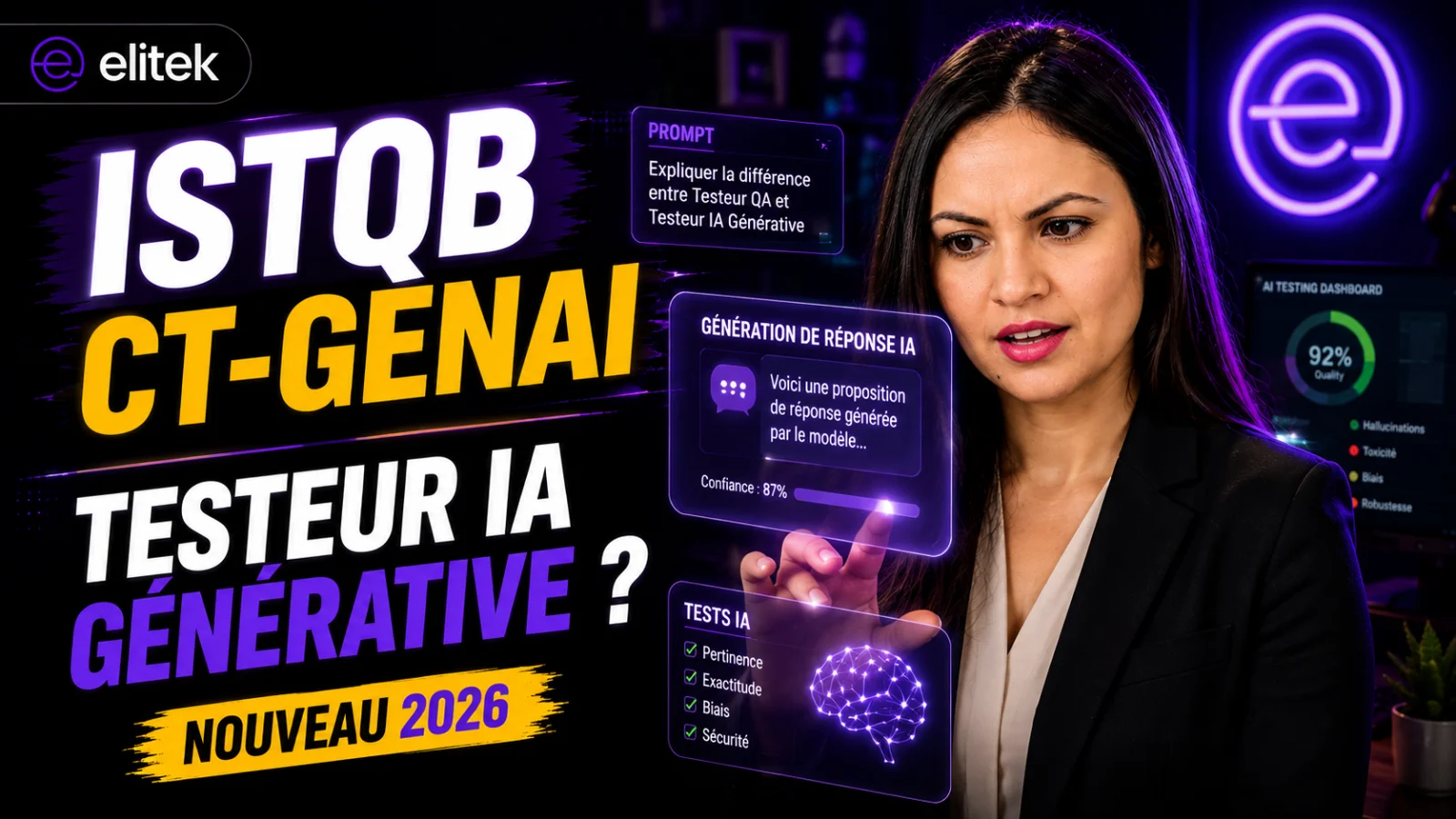 ISTQB CT-GenAI, c'est quoi : devenir testeur IA générative en 2026