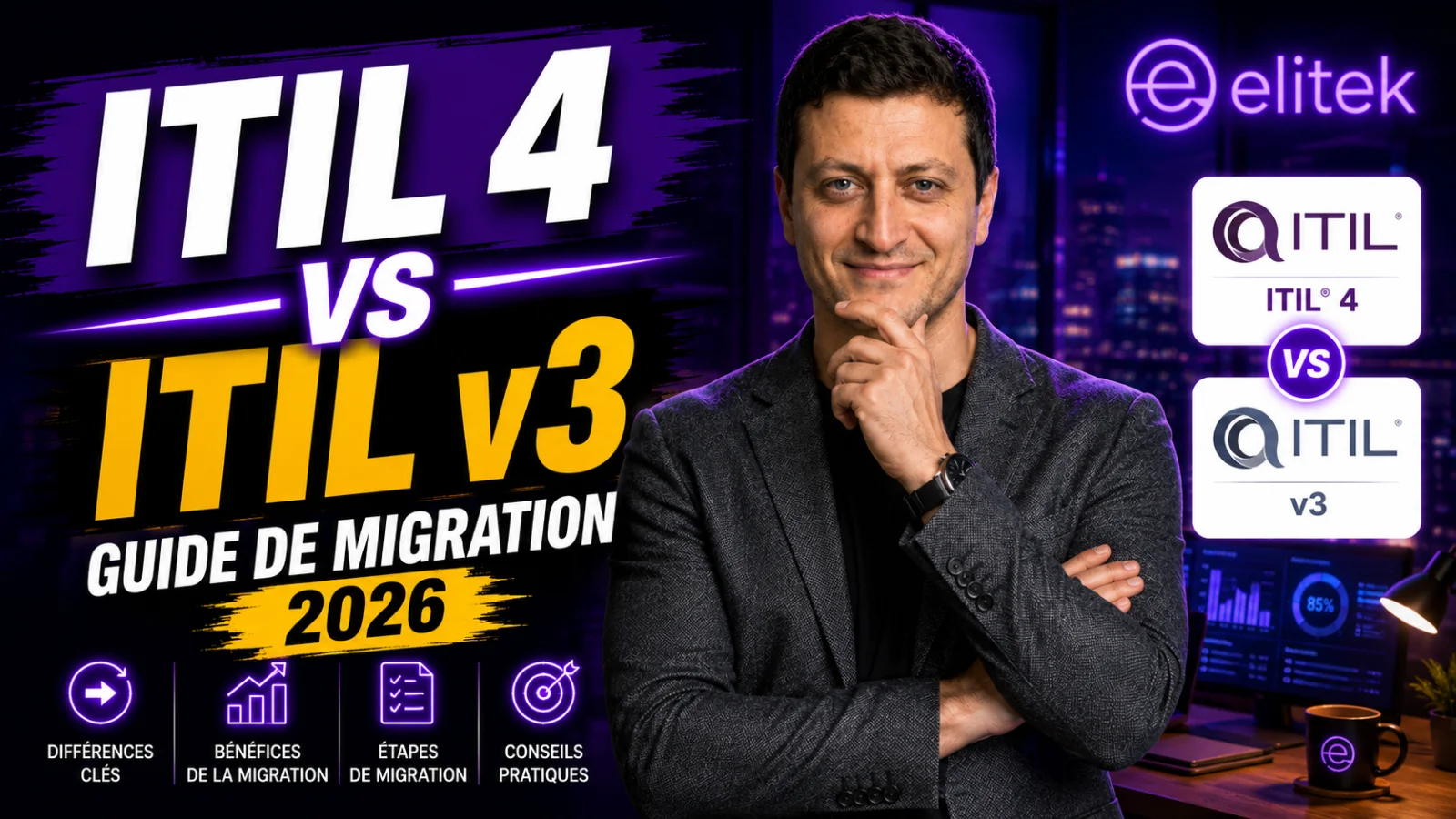 ITIL 4 vs ITIL v3 en 2026 : guide de migration complet