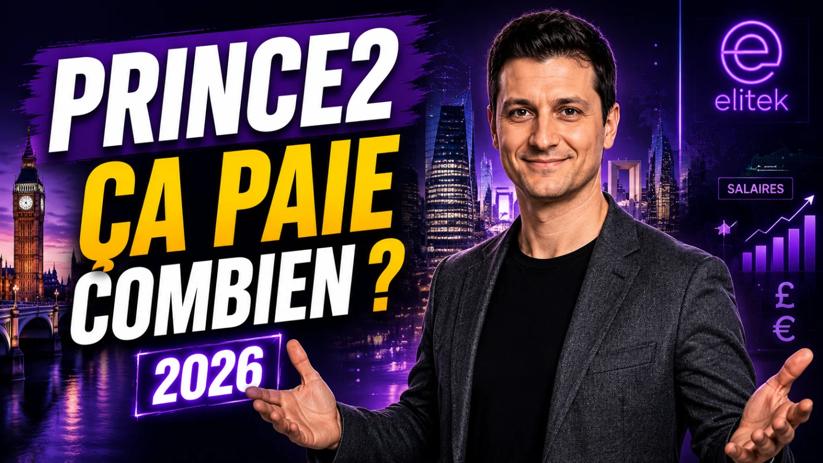 Métiers et salaires PRINCE2 en France et UK en 2026