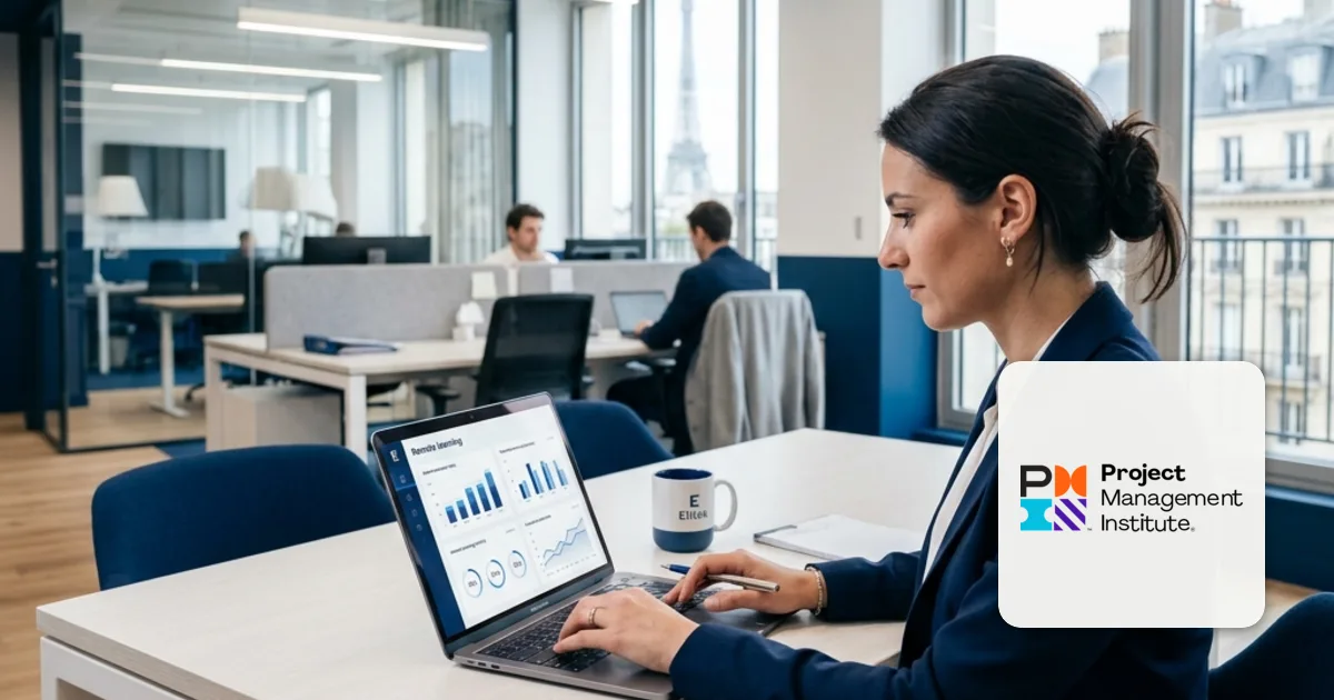 Certification PMP en ligne 2026 : formation à distance Qualiopi