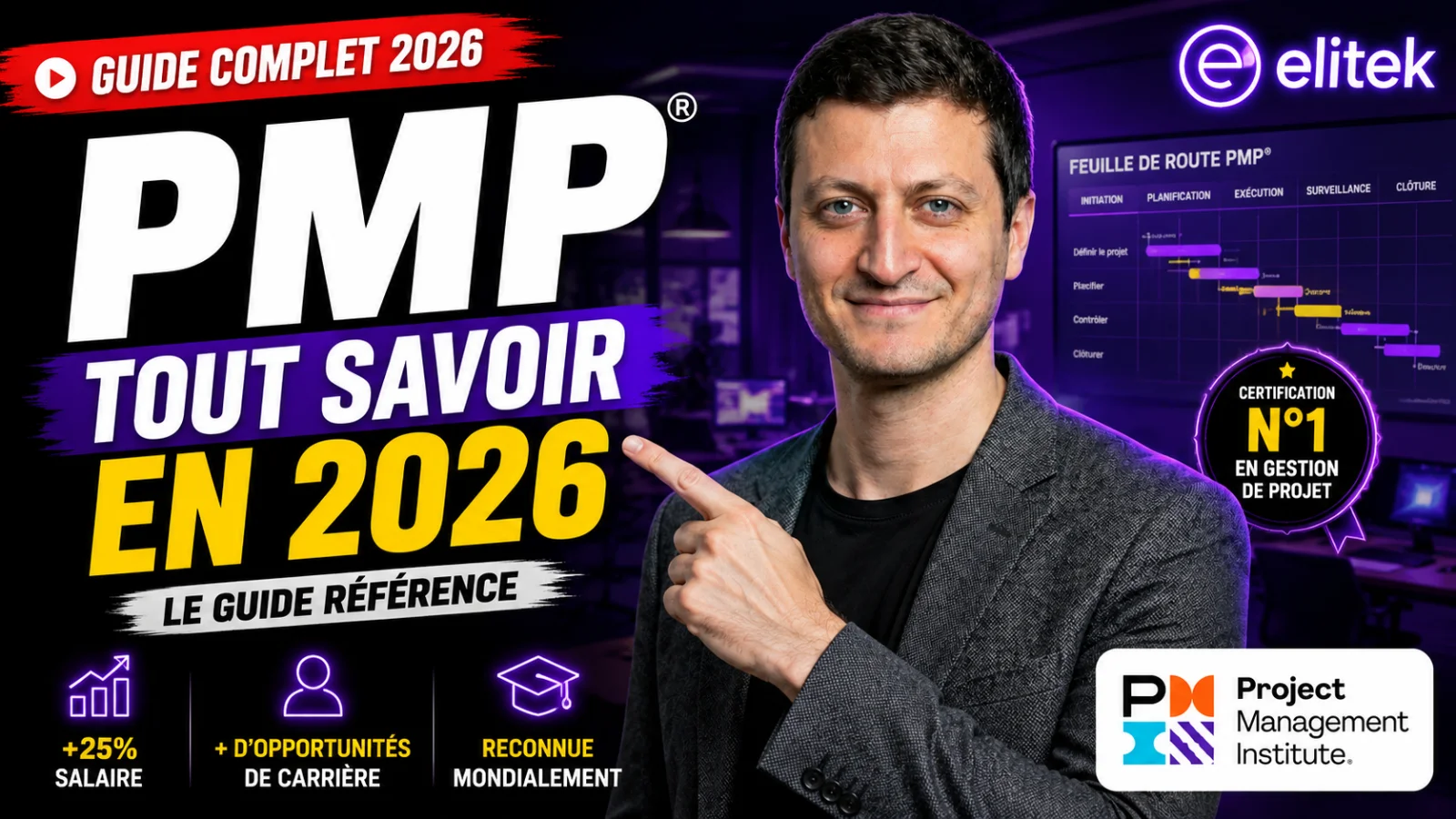 PMP 2026 : guide complet de la certification, formation et carrière