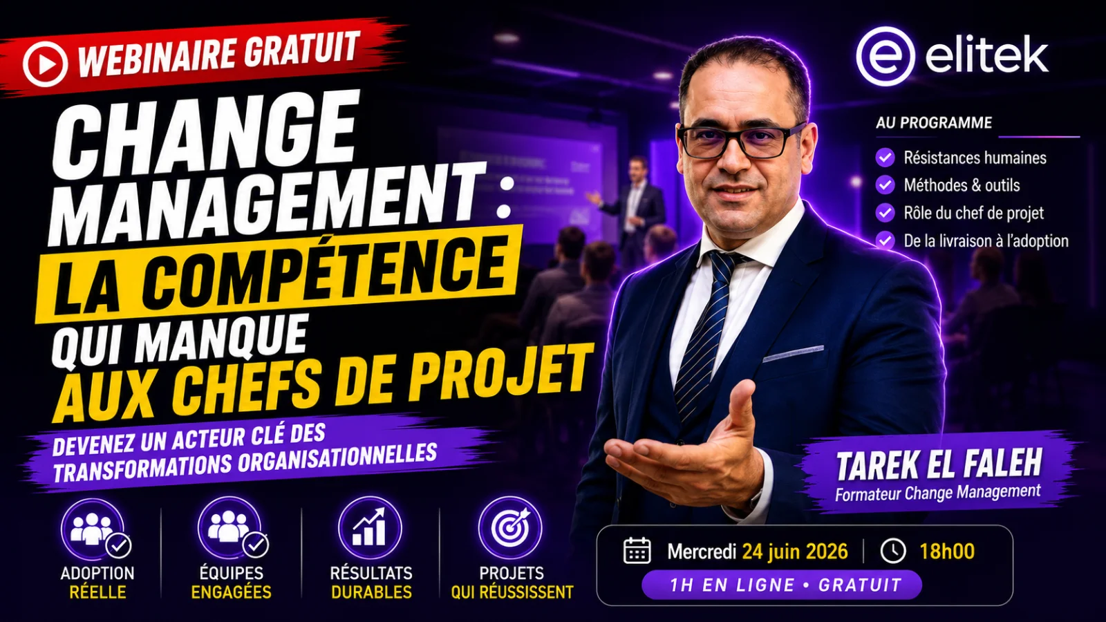 Webinaire en replay : Change Management, la compétence qui manque aux chefs de projet