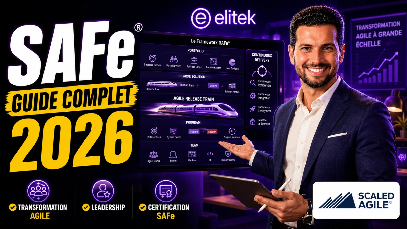 SAFe Agilist Leading SAFe : guide complet 2026 de la certification