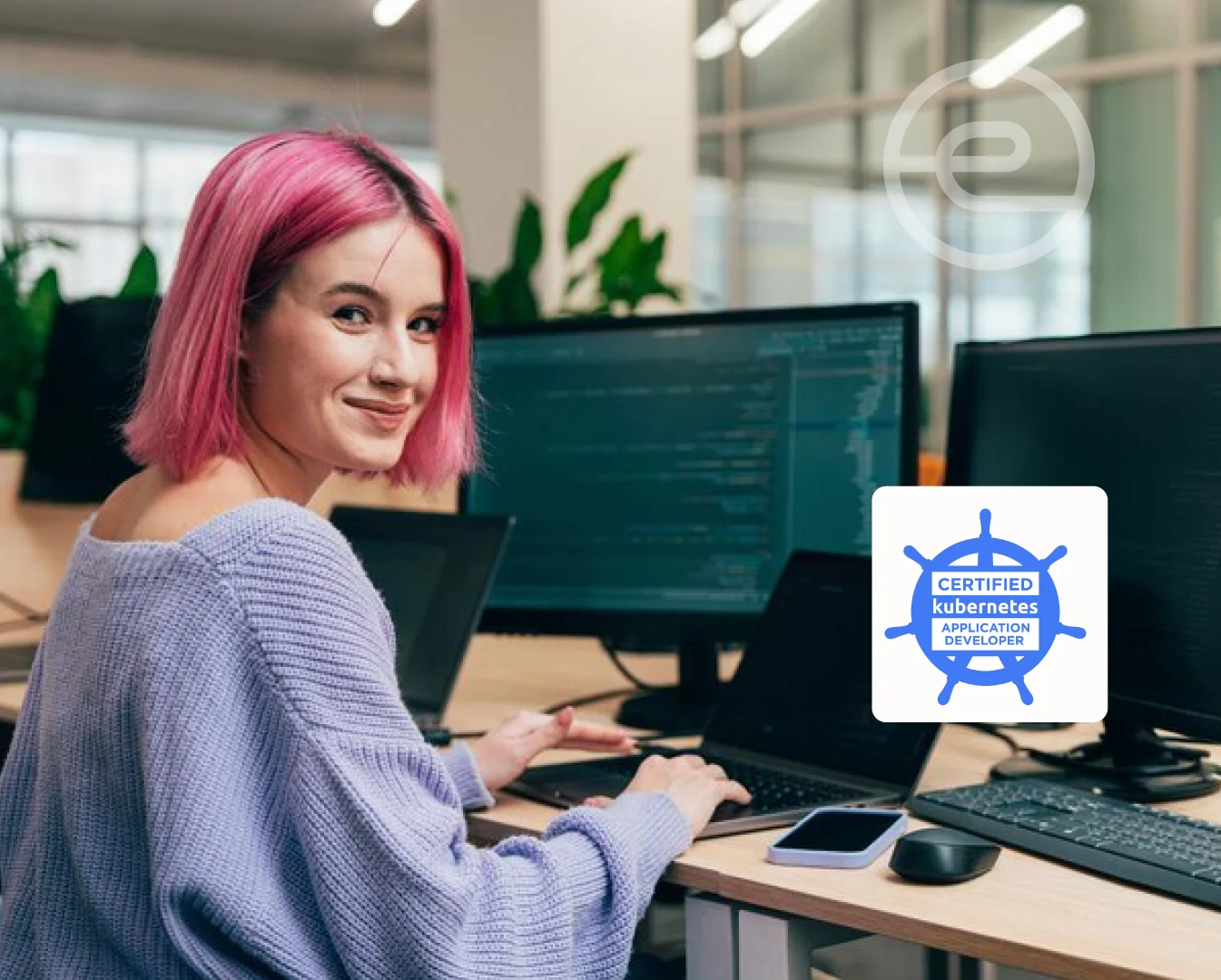 Illustration de la formation Certification Kubernetes for App Developers (LFD459)