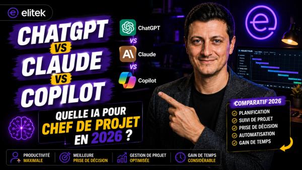 ChatGPT vs Claude vs Copilot : quelle IA pour un chef de projet en 2026