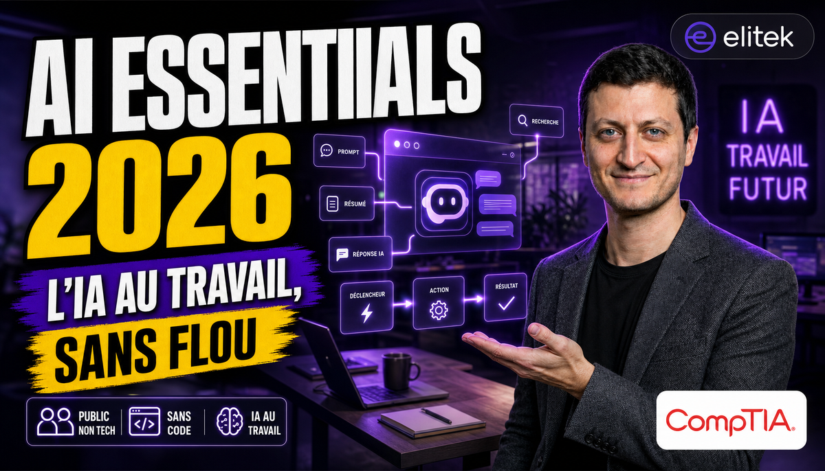 CompTIA AI Essentials : certification IA pour professionnels