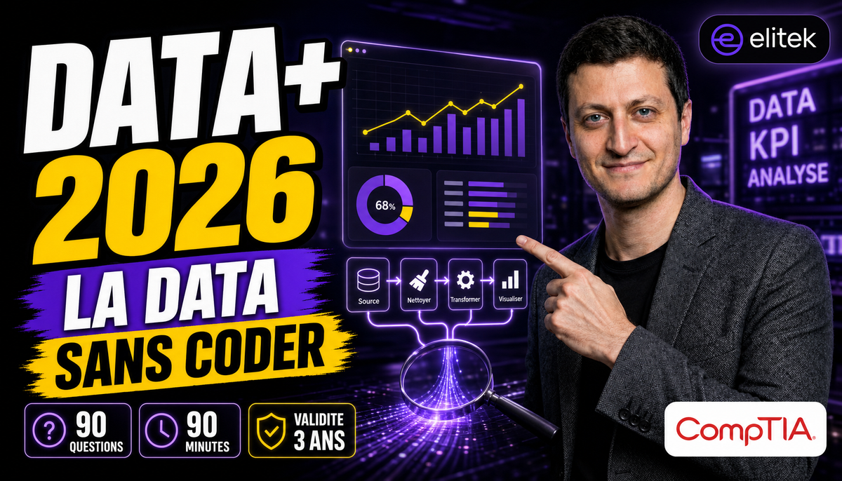 CompTIA Data+ : certification data sans coder