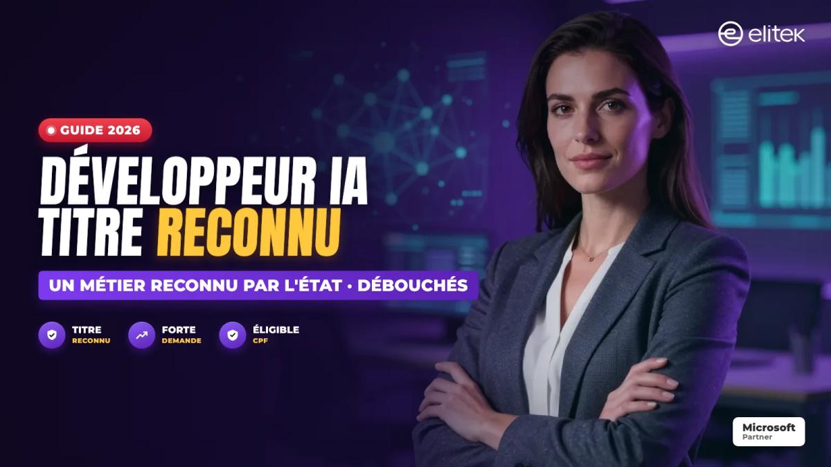 Développeur IA : un titre reconnu par l’État (guide 2026)