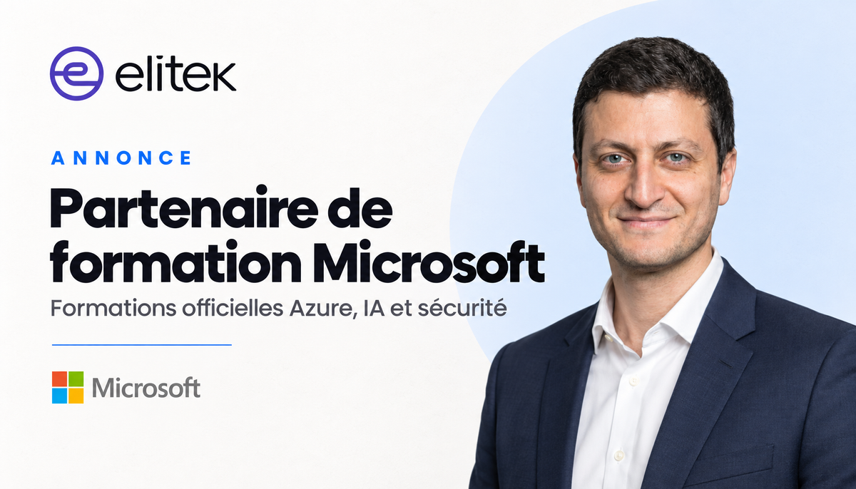 Elitek devient partenaire de formation Microsoft