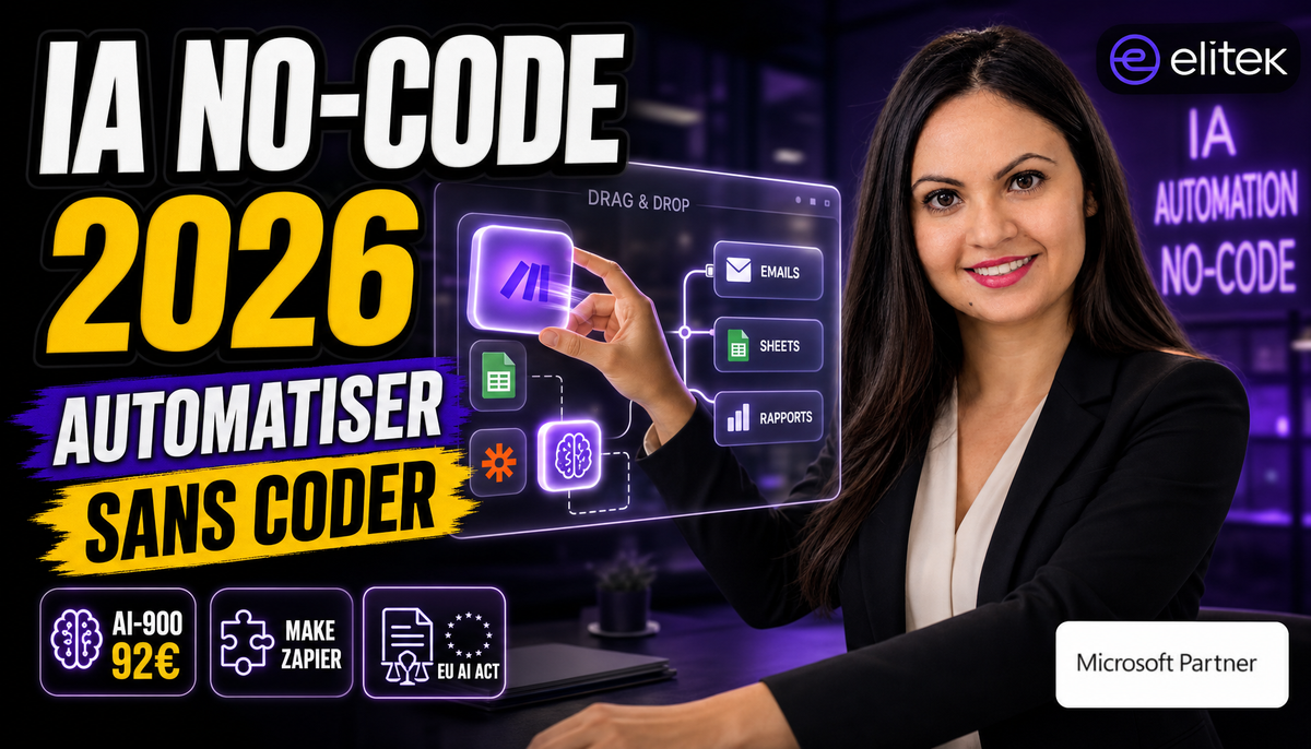IA no-code en 2026 : automatiser sans savoir coder