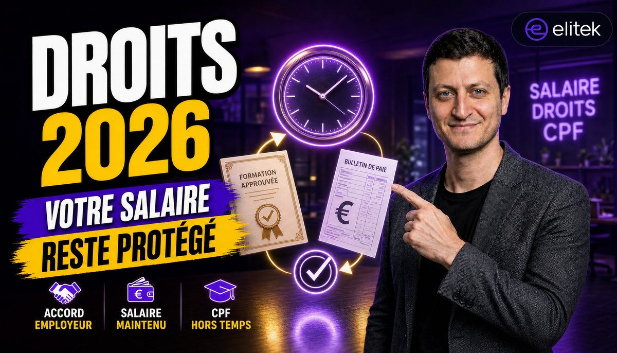 Formation sur temps de travail 2026 : règles et salaire