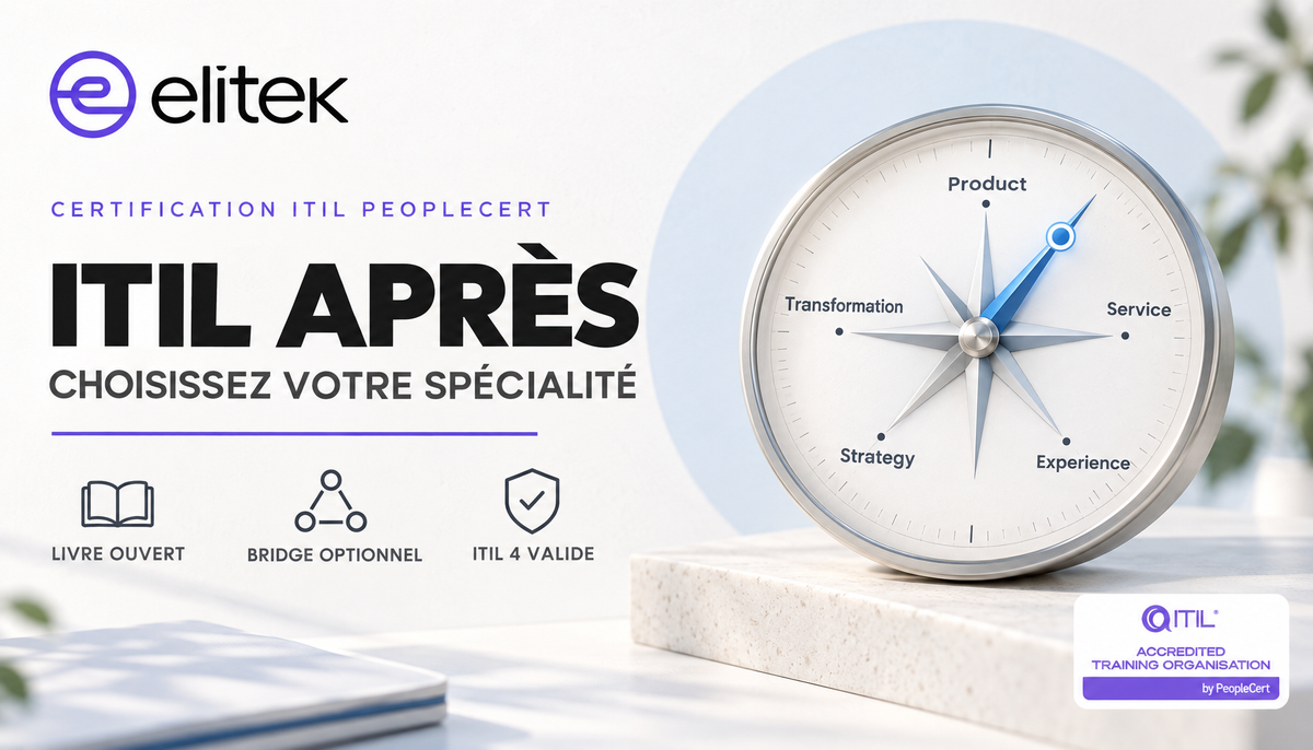Parcours ITIL 5 après Foundation : quel module choisir ?