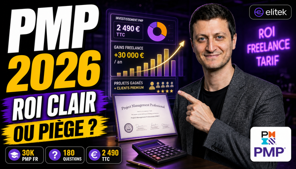 PMP freelance : calculer le ROI de la certification