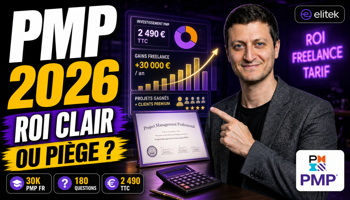 PMP freelance : calculer le ROI de la certification