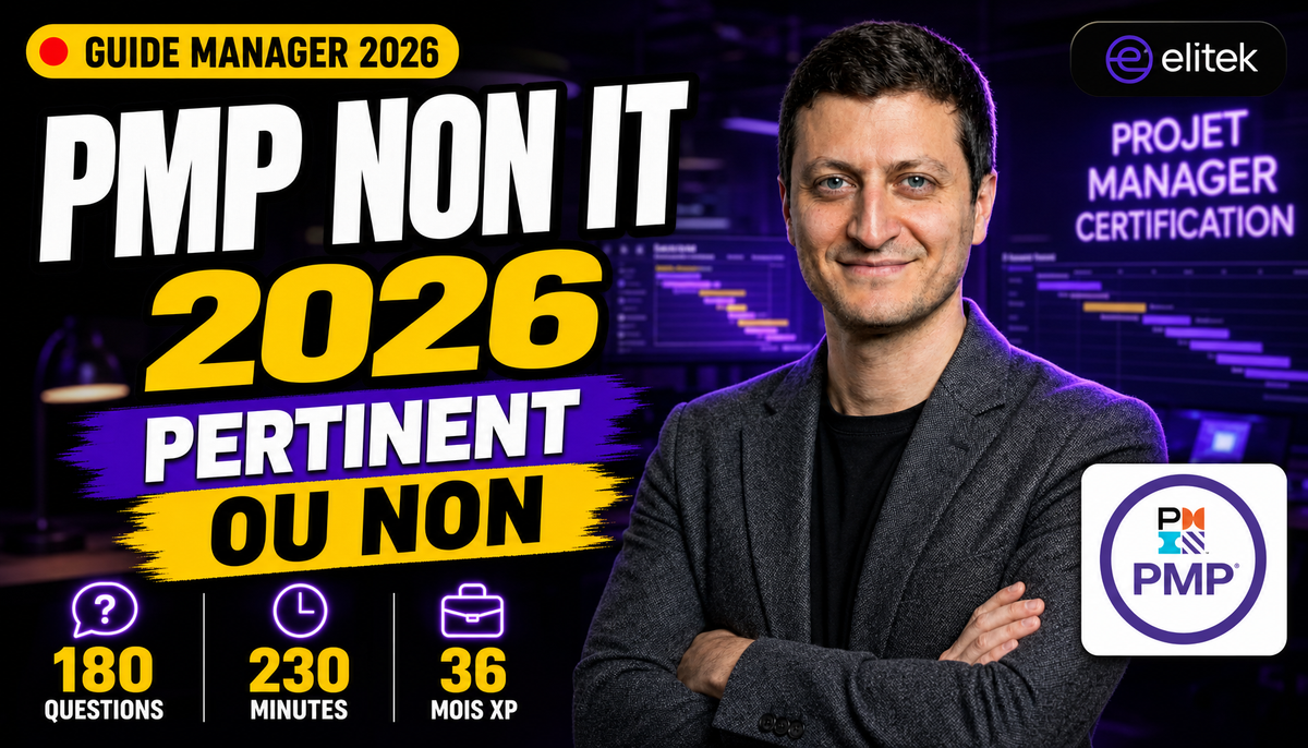 PMP pour managers hors informatique en 2026 : pertinent ?