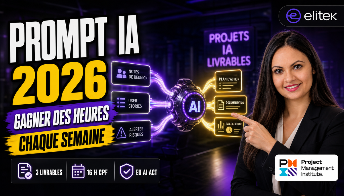 Prompt engineering chef de projet : comptes-rendus, stories, risques