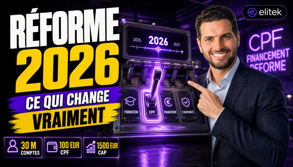 Réforme formation professionnelle 2026 : ce qui change vraiment