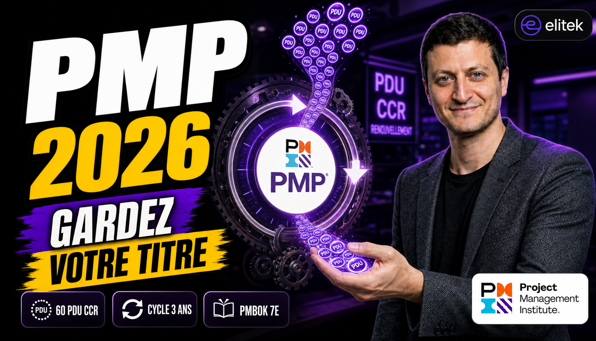 Renouveler sa certification PMP en 2026 : PDU et CCR